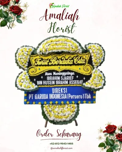 Papan Bunga Duka di Selapajang Jaya